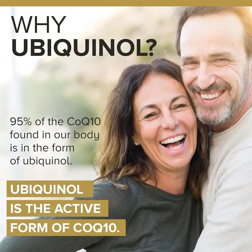 Ubiquinol CoQ10 φυτικές κάψουλες Αντιοξειδωτική υποστήριξη Κοινής κυτταρικής παραγωγής ενέργειας Καρδιά και καρδιαγγειακή υγεία