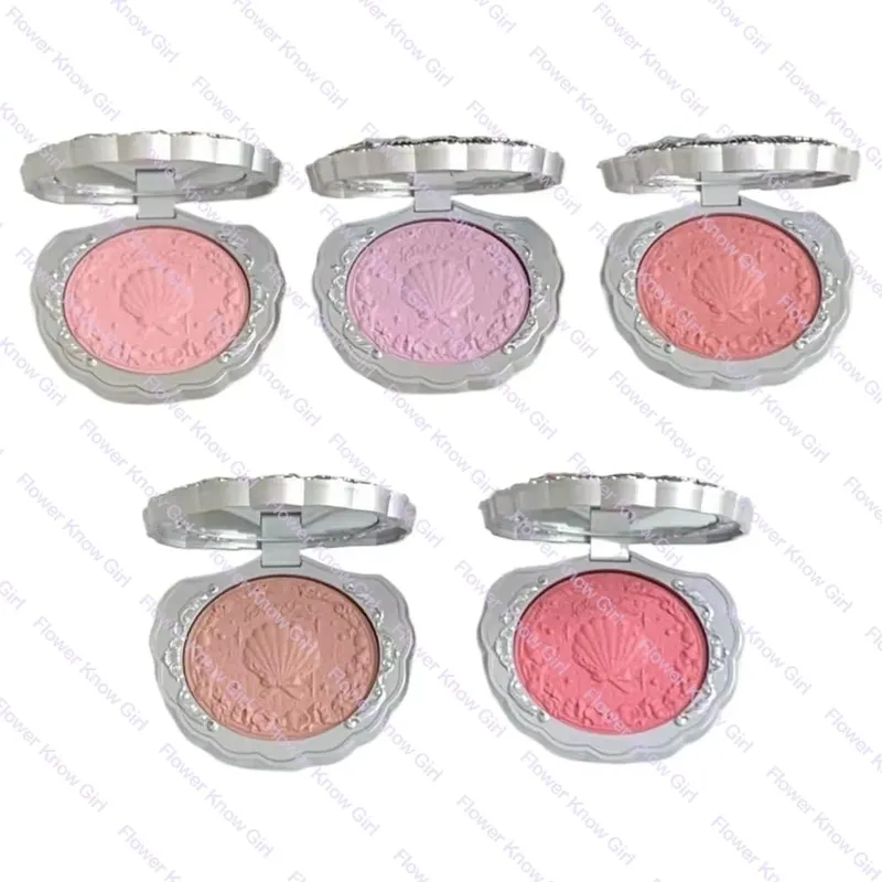 Σετ μακιγιάζ Flower Knows Shell's Jewel Collection Full Professional Face Palette Blush Eyeshadow Cream για τα χείλη Σετ βάλσαμου για highlighter — image 5