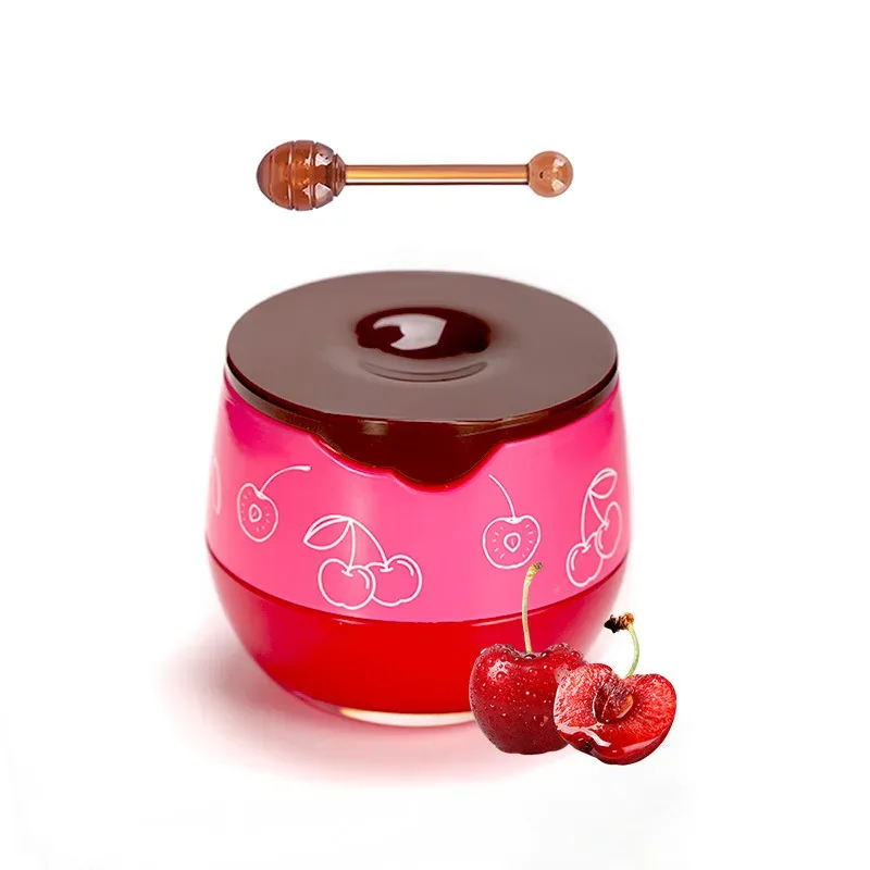 5,5 g Lip Sleep Mask Night Sleep Maintenance Ενυδατικό Lip Gloss Bleach Cream Θρεπτική Περιποίηση χειλιών Φράουλα Μέλι — image 10