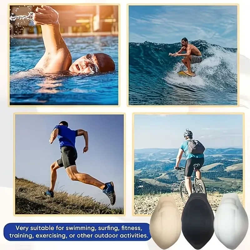 1/3pc Men'S Enhancement Underwear Pad Light-Proof Sponge Material 3D Convex Point Design Suitable Swim Trunks Other Occasions — image 7