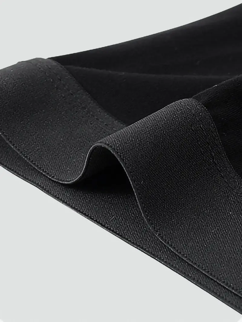 Men's Bamboo Fiber Boxer Briefs - Single Piece Soft Solid Color Underwear with Seamless Waistband & Contoured Pouch — image 4