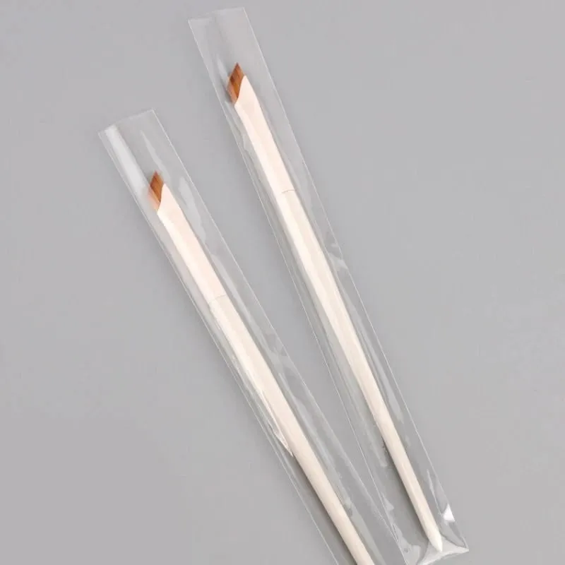 Αναβάθμιση Blade Eyeliner Brush Πινέλο με λεπτή λεπτή γωνία επίπεδη βούρτσα φρυδιών κάτω από τα μάτια Πινέλα μακιγιάζ ακριβής λεπτομέρεια λευκό