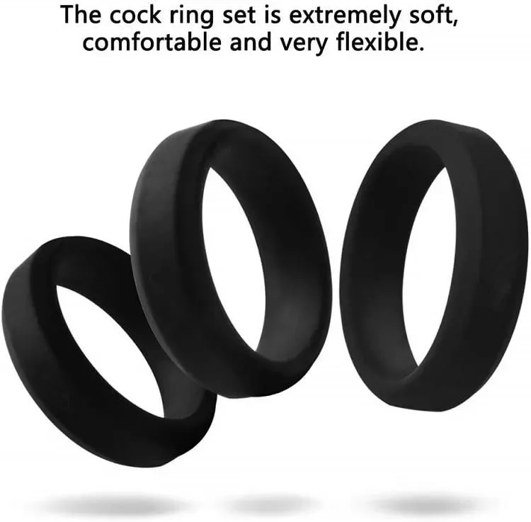 Sex Toys For Men Cock Ring Penis Enhance Erection Delay Ejaculation Cockring Foreskin Lock Semen Ring Sex Shop Intimate Goods — image 4