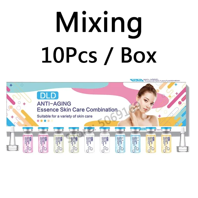 10 בקבוקונים Korea BB Cream Glow Essence ערכת התחלה למתחילים Niacinamide Moisturizing Foundation Cream טיפוח עור הפנים