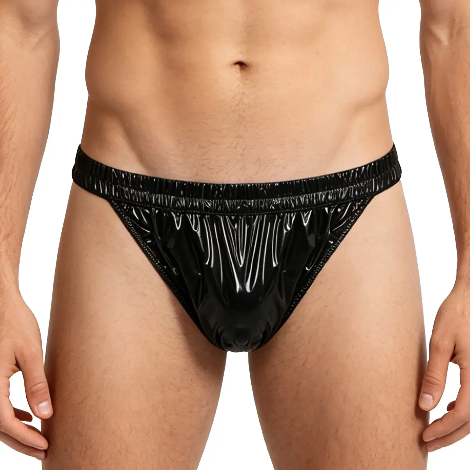 Mens Waterproof Swim Briefs Elastic Waistband Bikini Briefs Swim Bottoms Swimming Surfing Sunbathing Swimwear Bathing Suit — image 15