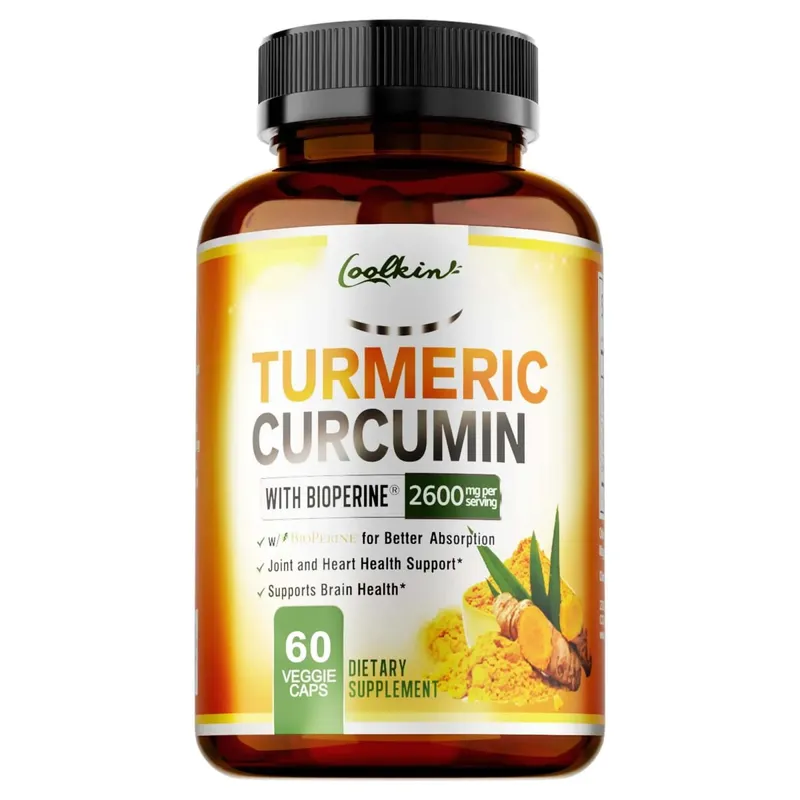 Turmeric Curcumin Capsules - with Black Pepper - Helps Joint Antioxidant & Immune System Anti-Inflammatory — image 11