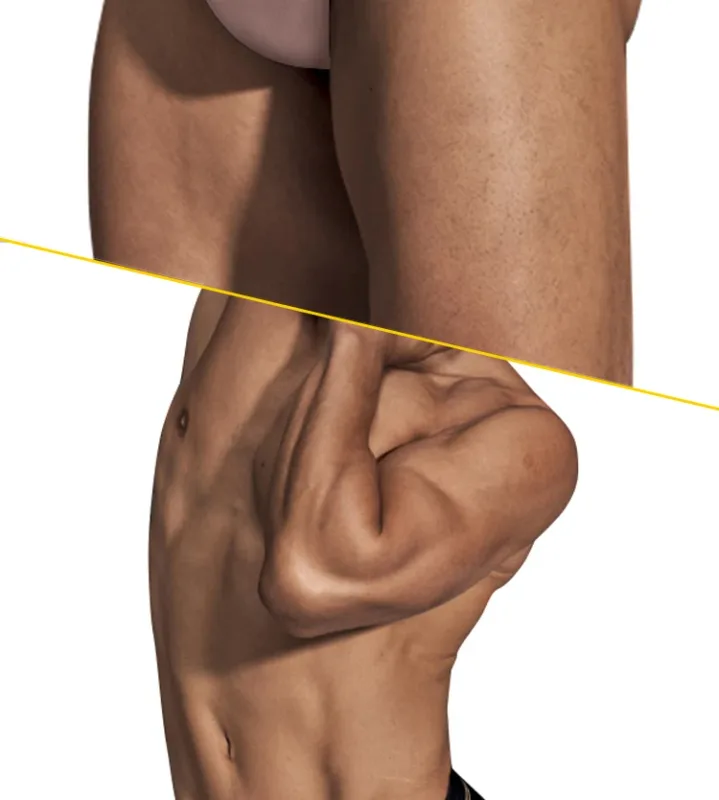 Mga Brief Panlalaking Seamless Hip Design Mens Underwaer Super Large Wide 5cm Elastic Band Independent Codpiece Boy Short Pants — image 27