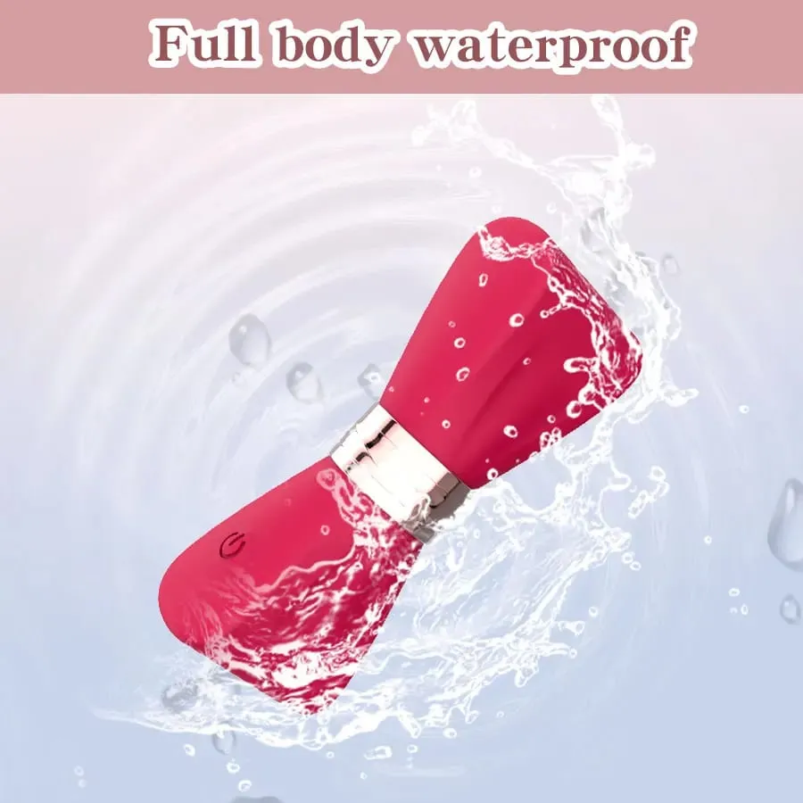 Women's Adult Toy Massager Clitoral G-Spot Nipple Stimulator High-Frequency Mini Bullet Vibrator 3 Silicone Massage Heads — image 5