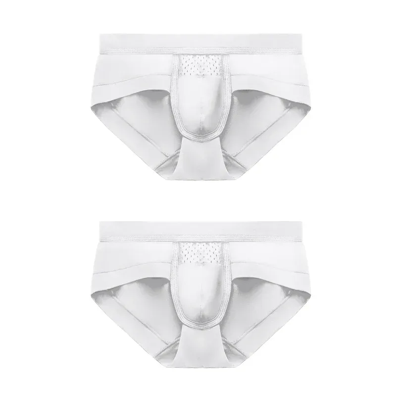 Men's Panties Men's Briefs Head U Convex Pocket Modal Sexy Breathable Youth Antibacterial Low Waist Bottom Pants — image 2
