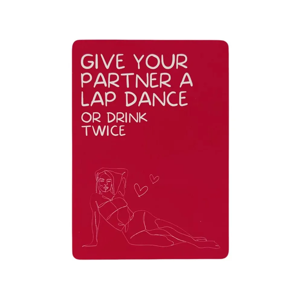 Παιχνίδι Excited Exhausted Card Game Τα καλύτερα παιχνίδια ποτού για ζευγάρια 50x Τράπουλα για πάρτι Drunk Cards — image 2