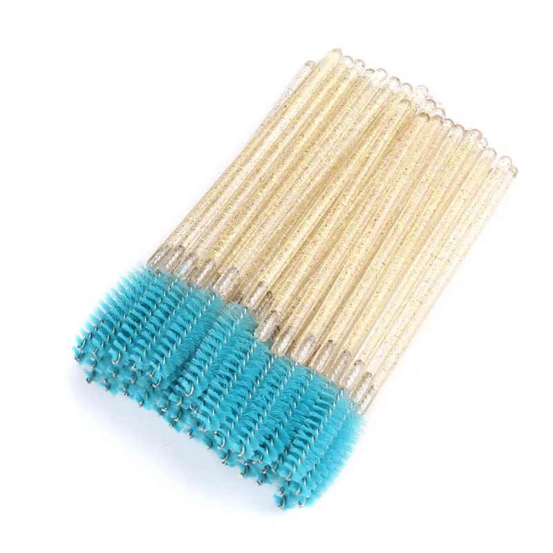 50pcs Disposable Eyelash Brushes Extension Crystal Eyebrow Brush Mascara Wand Eye Lashes Cosmetic Tool Set Makeup Beauty — image 21