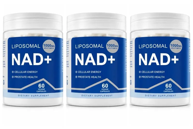 NAD+ Férfi Komplex Kapszula Cellular Energy Support Resveratrol Maca Prosztata egészségének és vizeletürítési kényelmének támogatása 60 kapszula — image 9
