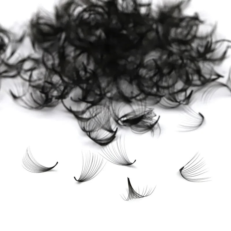 Rujade Sharp גבעול משוחרר מאווררים מוכנים מראש רוסי נפח ריסים דקות פרומאד מניפות נפח אוהדי בסיס מחודדים תוספות ריסים Cilio — image 5