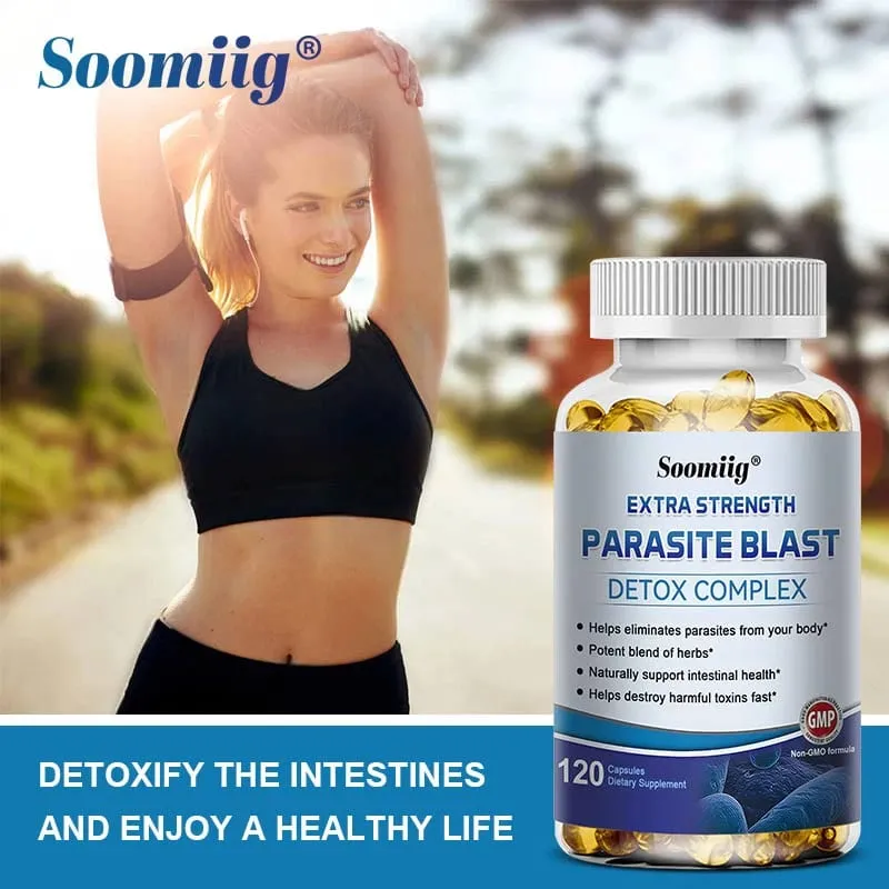 Parasite Blast - Συμπλήρωμα καθαρισμού εντέρων Digestive Health Immune Health Αφαίρεση παρασίτων και βελτίωση της πέψης