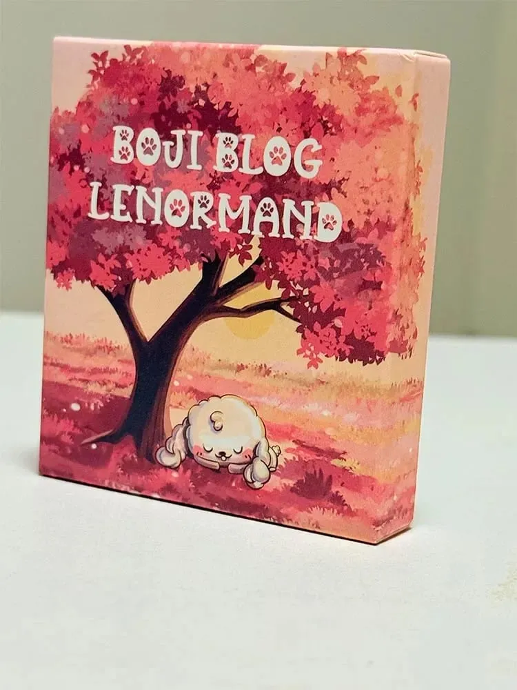 Boji Blog Lenormand Deck גרסה אנגלית 39 יחידות מסע של ארנב דרך חיזוי גורל כרטיס טארוט לאוהבי טארוט