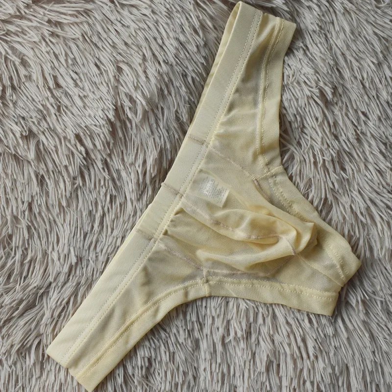 Seluar Bernafas Seluar G Strings Comfort Fit Regangan Fleksibel Ringan Fabrik Nylon Spandeks Campuran Pinggang Rendah Tali G — image 20