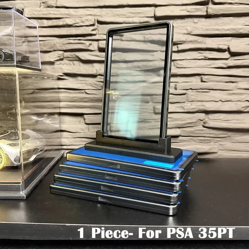 Multicolor Gradient Color Trading Card Protect Holder Metal Case for 35PT PSA CGC Graded Card