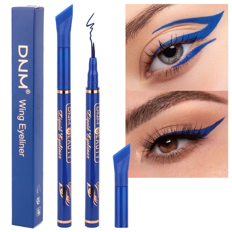 12 Colors Matte Liquid Eyeliner Pen Black Purple Makeup Waterproof Quickly Drying Smooth Ultra-thin Eye Liner Wing Tips Cosmetic — image 11