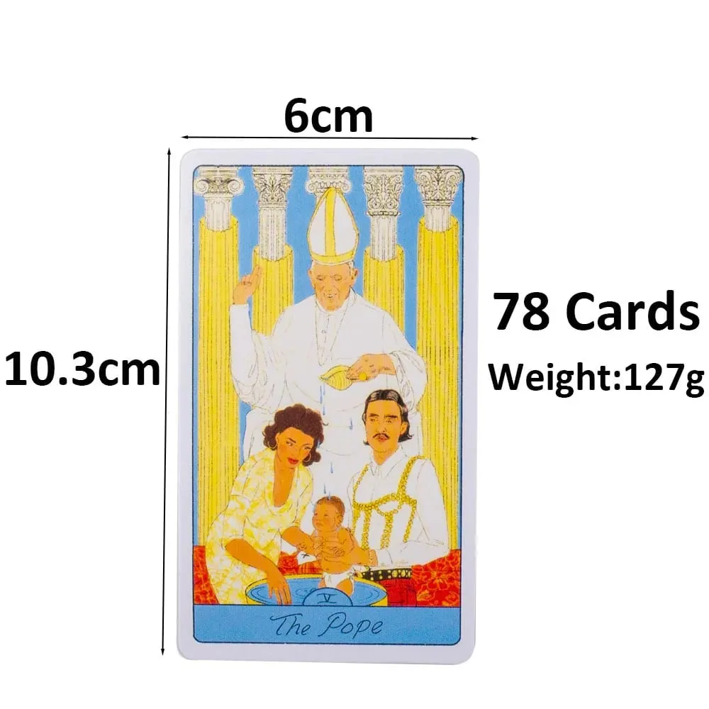 78Cards The Pasta Tarot Cards English Visions Divination Edition Deck Επιτραπέζια παιχνίδια — image 3