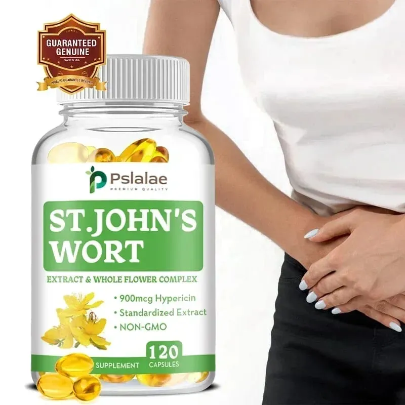 St. John's Wort Extracts and Whole Flower Complex - Stress Relief for Emotional and Mental Health — image 4