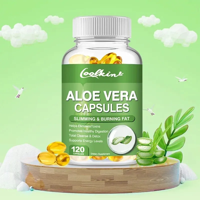 Aloe Vera kivonat kapszula - Támogatja a bélrendszer emésztését és az immunrendszer egészségét, enyhíti a székrekedést és egyensúlyba hozza a gyomor savtartalmát. — image 3