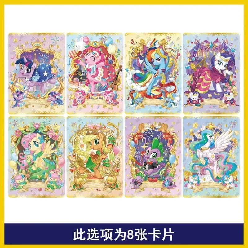 Genuine My Little Pony Card Friendship Eternal 6 7 8 Huiyue Series SC SLR SGR UR Cute Princess Anime Collectible Cards Toy — image 8