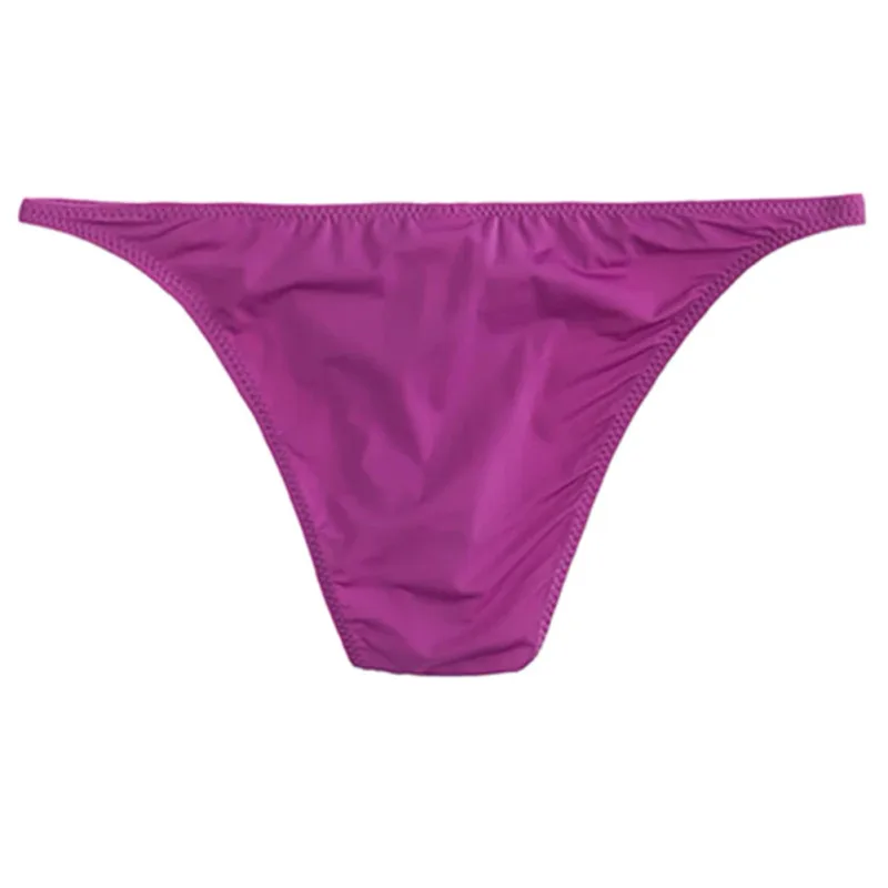 Men's Half-covered Butt Briefs Bulge Pouch Comfortable Underwear Gay Lingerie Sexy U Convex Belt Loop Low Waist Underwear — image 7