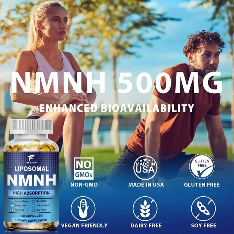 Natural NMNH Capsules Advanced High Absorption NMNH Support Immunity Cellular Repair & Skin Wellness for Adults — image 5