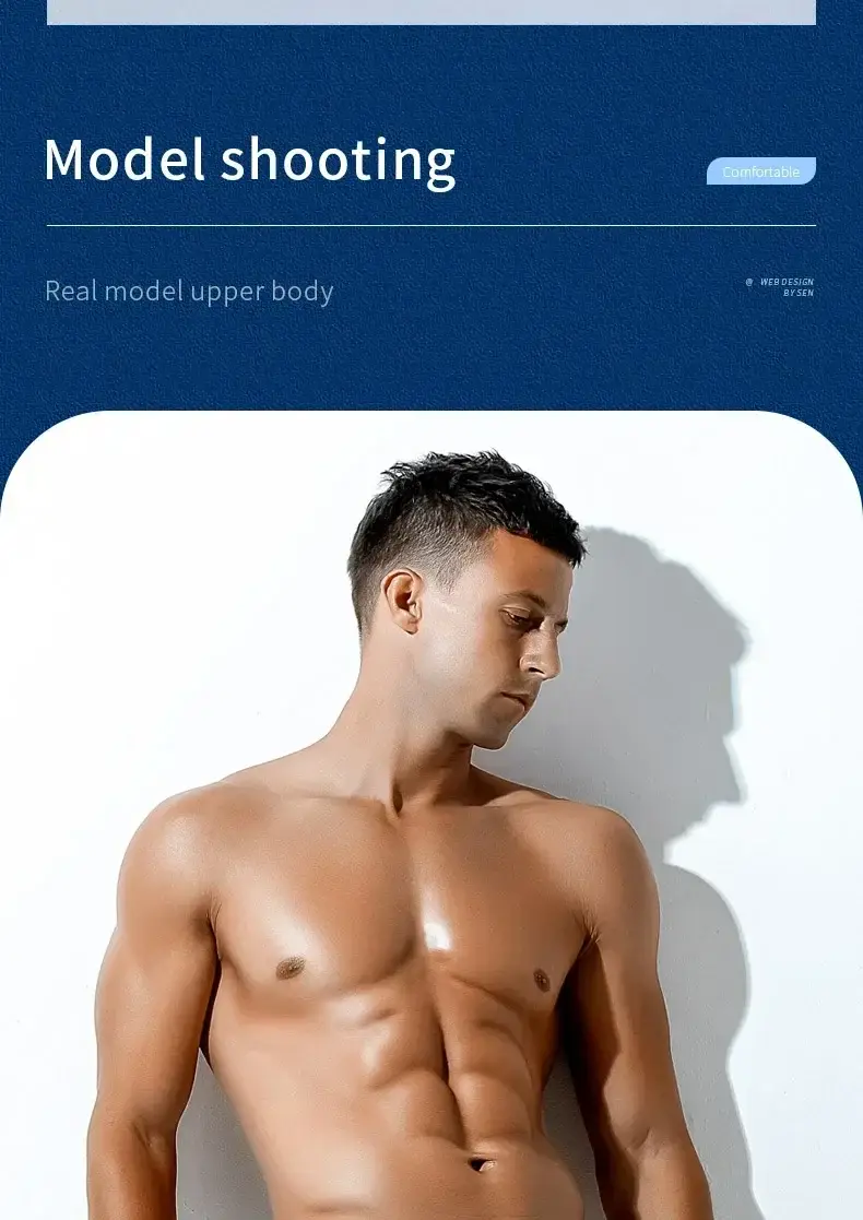 2PCS Men's summer underwear: Ice Silk, low-waisted triangular underpants, personalized, ultra-thin, breathable shorts — image 13
