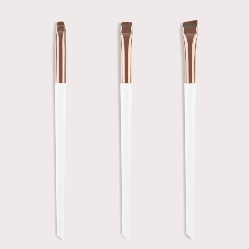 Eyeliner Brush Brow Brow Brushes Brushes Brushes Set Fine Angled Point Angled Slanted Tinting Ultra Thin Flat Flat Makeup Premium Eye — image 3