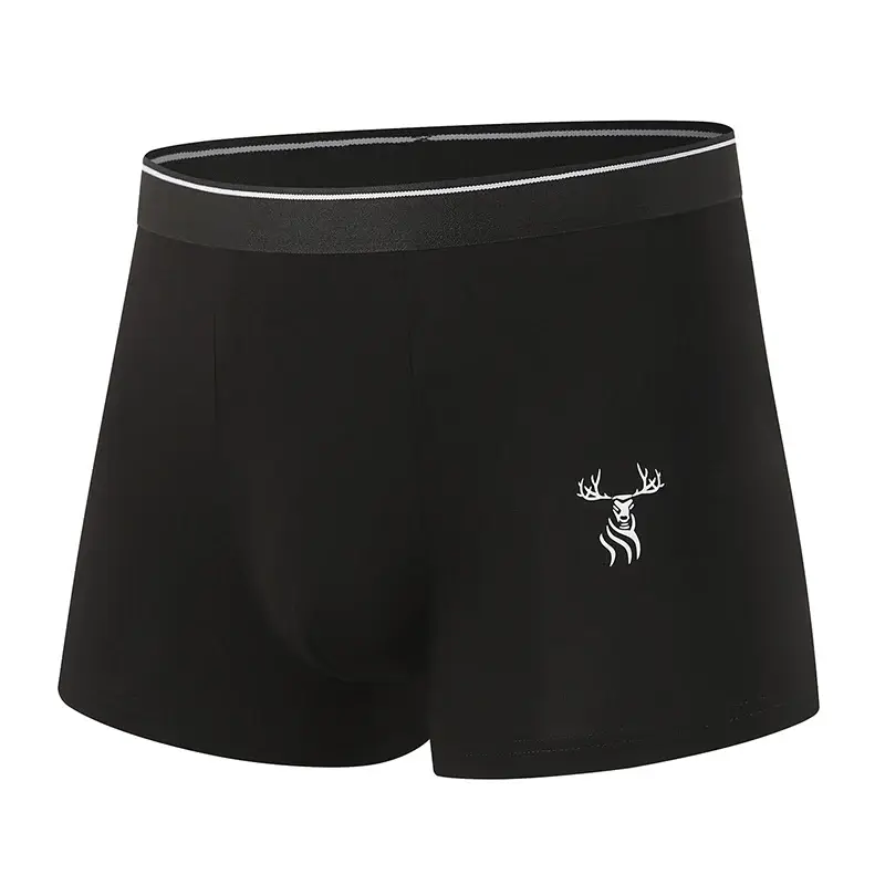 8-Piece Set of Men's Bamboo Fiber Fashionable Printed Underwear Comfortable Plus Size Boxer Shorts Sports and Fitness Base Short — image 10