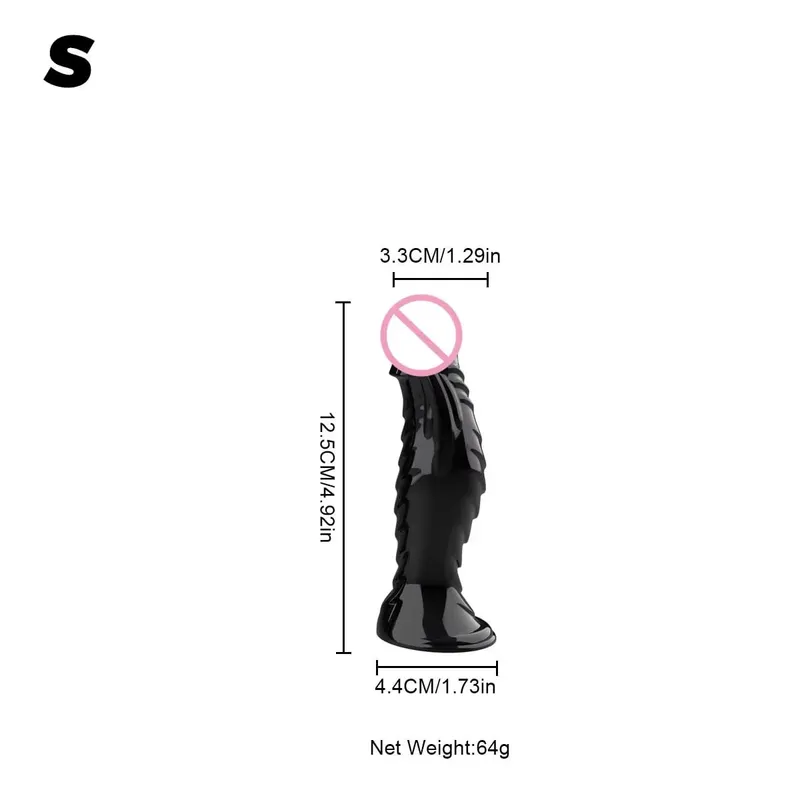 Crystal Clear Spiral Glass Dildo with Strong Suction Cup Base Transparent Realistic Anal Vaginal Sex Toy for Women Men Couples — image 11