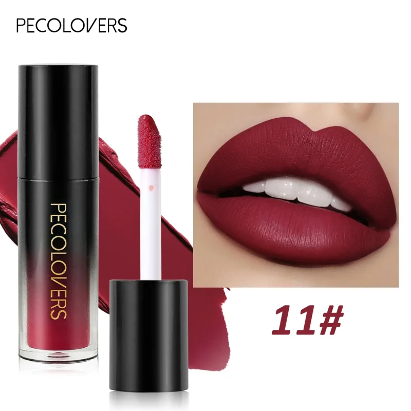 Πολλαπλών χρωμάτων Matte Velvet Lip Gloss Αδιάβροχο Αντικολλητικό Κύπελλο λείο κραγιόν για εφαρμογή υψηλής απόδοσης χρωμάτων — image 36