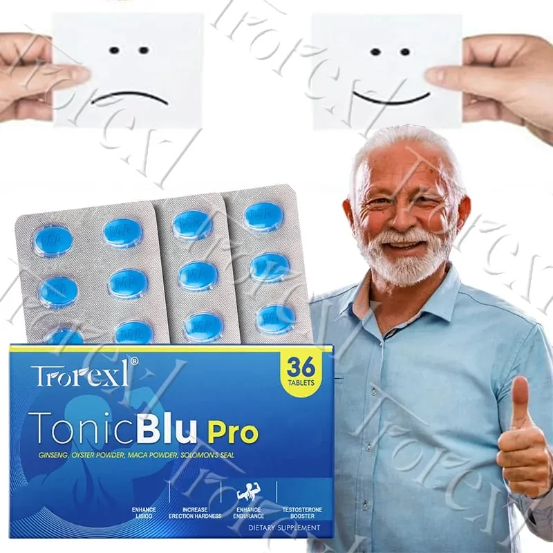 Trorexl-TonicBlu Pro - Kék tabletta a Rock-Hard Energy Volume Booster természetes osztriga ginzenghez a legjobb előnyökért