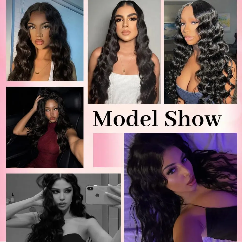 Deep Wave Feather Crochet Human Hair Extension Σγουρά προ-διαχωρισμένα πακέτα μαλλιών με βελονάκι χωρίς κόμπους με θηλιά για πλέξιμο 50g — image 4