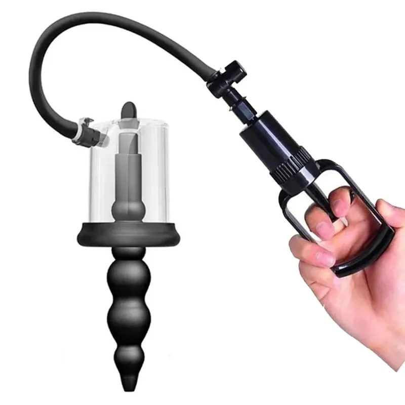 Rosebud Prostate Massager Πρωκτικό βύσμα αντλία κενού Πισινός χάντρες πιπίλισμα κύπελλο Gay BDSM σεξουαλικά παιχνίδια Αυνανιστές διαστολέας πρωκτού ενηλίκων — image 2