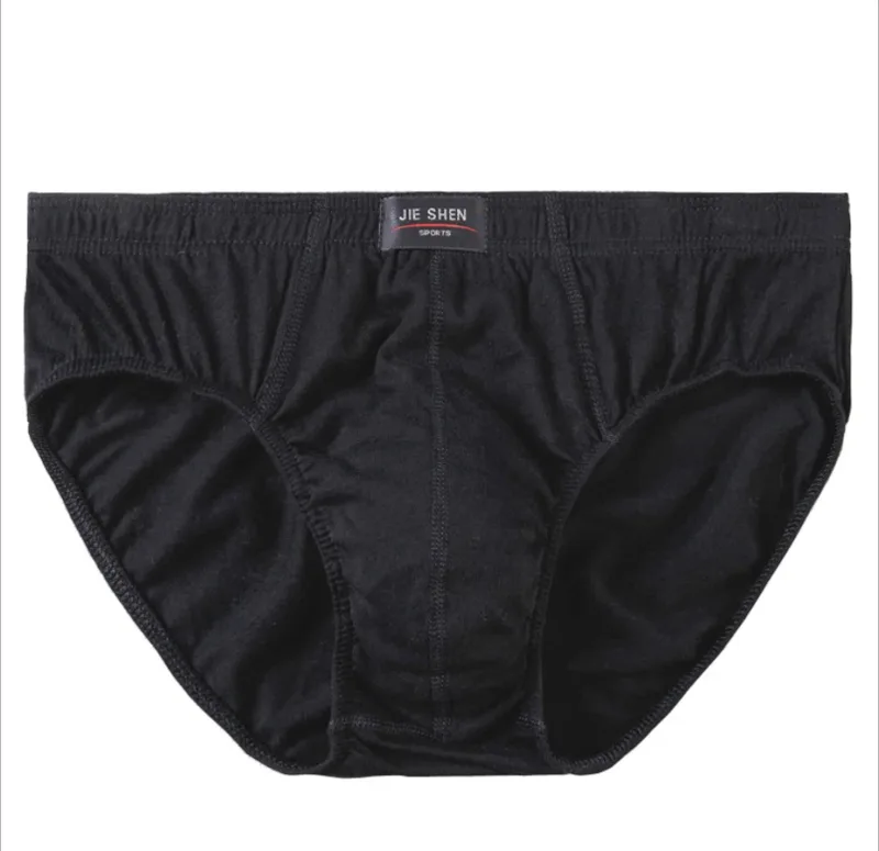 100% Cotton Briefs Mens Comfortable Underpants Man Underwear L/XL/2XL/3XL/4XL5pcs/Set Free Drop Shipping — image 14