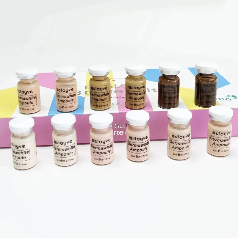 5 τμχ Korea Stayve BB Cream Glow Beginner Starter Kit Niacinamide Peptide Moisturizing Foundation Face Skin Care Serum Essence — image 4