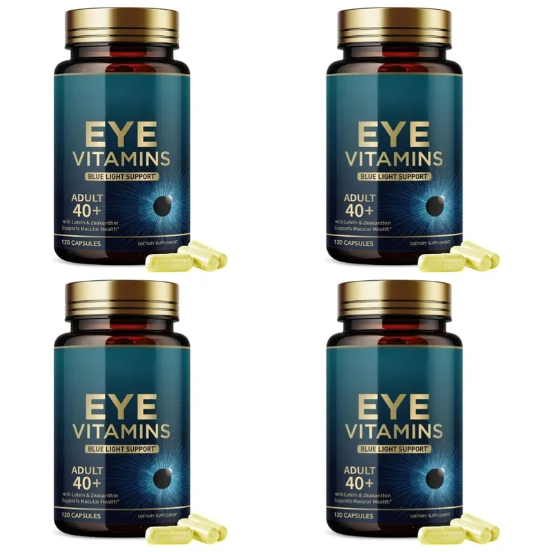 Κάψουλες Eye Vitamins Blue Light Support με λουτεΐνη & ζεαξανθίνη για 40+ Υποστήριξη υγείας της ωχράς κηλίδας για άνδρες γυναίκες 120 κάψουλες — image 10