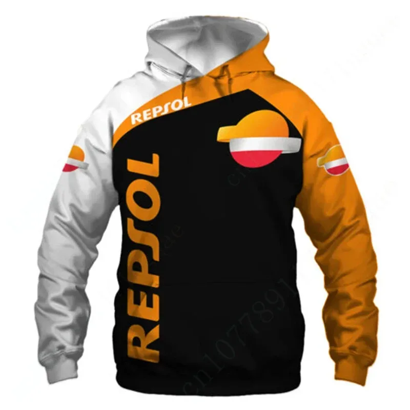 Repsol Unisex Kleidung Anime Zip Hoodies Harajuku Hoodies Für Männer Frauen Casual 3D Druck Sweatshirt Essentials Pullover Top — image 4