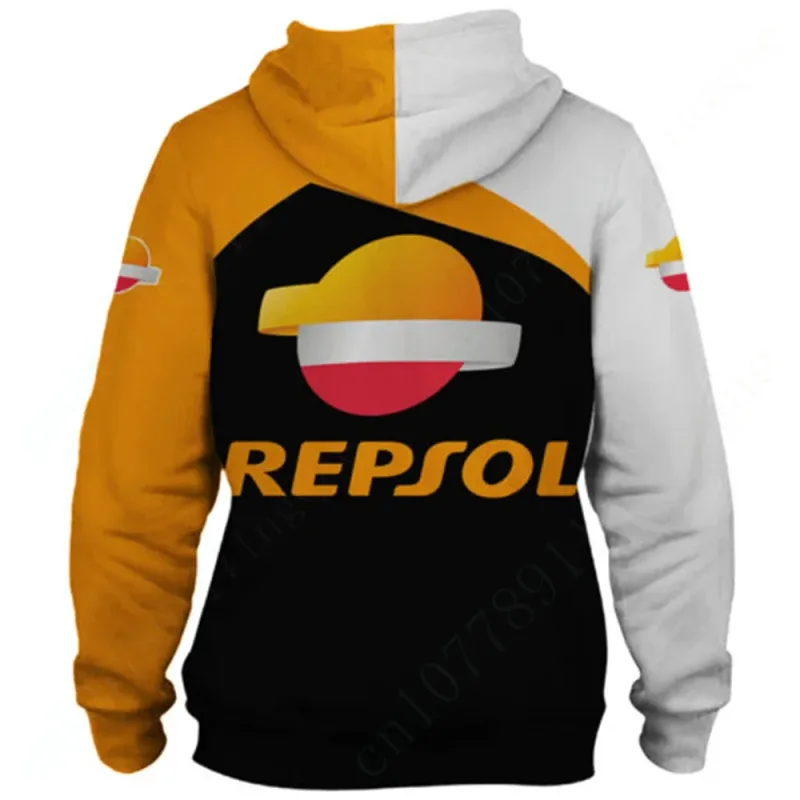 Repsol Unisex Kleidung Anime Zip Hoodies Harajuku Hoodies Für Männer Frauen Casual 3D Druck Sweatshirt Essentials Pullover Top — image 3