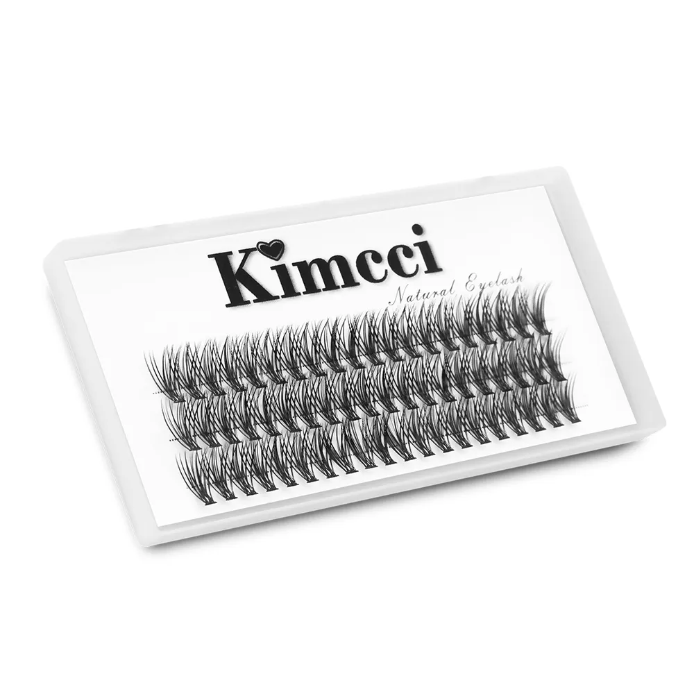 Kimcci 60 csomós/tok természetes műszempilla hosszabbító smink 30p Mink egyéni műszempilla professzionális műszempilla beoltó csillók — image 5