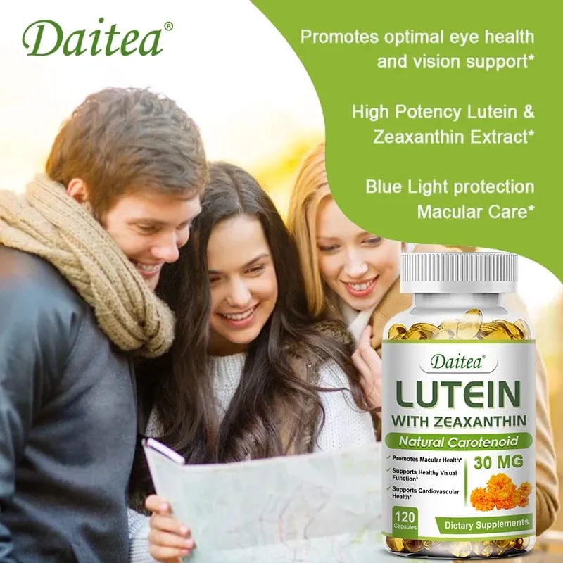 Lutein Eye Supplement - Containing Vitamins Zeaxanthin Extract Improve Eye Edema Improve Vision Health Eye Health — image 4