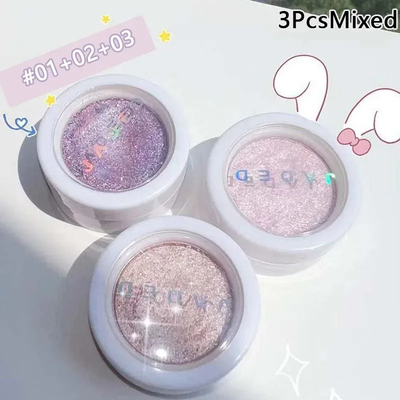 Μονόχρωμη σκιά ματιών Glitter Gold Shining Brighten Eyes Μακιγιάζ Μακιγιάζ μακράς διαρκείας Μακιγιάζ ματιών Brightening Pearlescent Shimmer Eye Shadow — image 8
