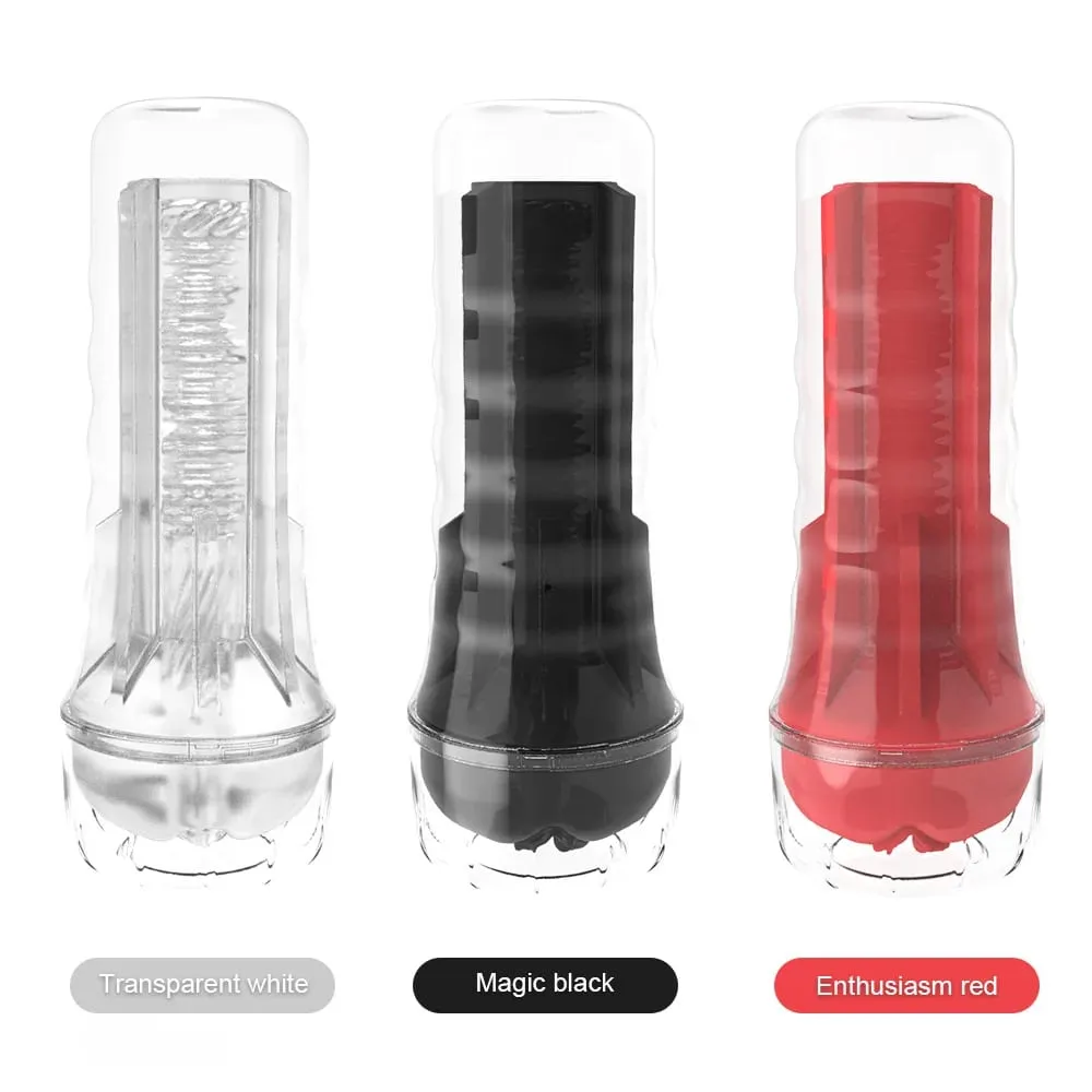 Male Masturbator Soft Silicone Pussy Vaginas Transparent Penis Pump Pocket Penis Endurance Masturbation Cup Sex Toys For Men 18 — image 3