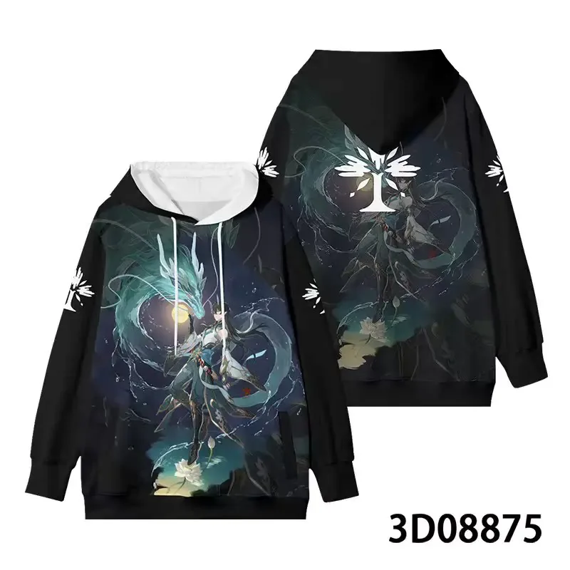 ใหม่เกมHonkai: Star Railทั้งหมดบทบาทเล่นHoodies 3Dพิมพ์อะนิเมะเสื้อกันหนาวขนาดใหญ่ผู้ชายผู้หญิงแขนยาวTracksuit Pullover — image 40