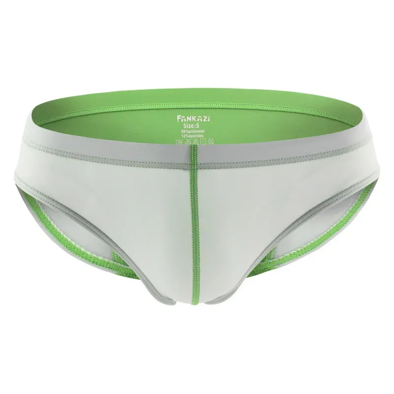 Men's Underwear Briefs Breathable Underpants Cueca Masculina U Pouch Male Panties — image 9