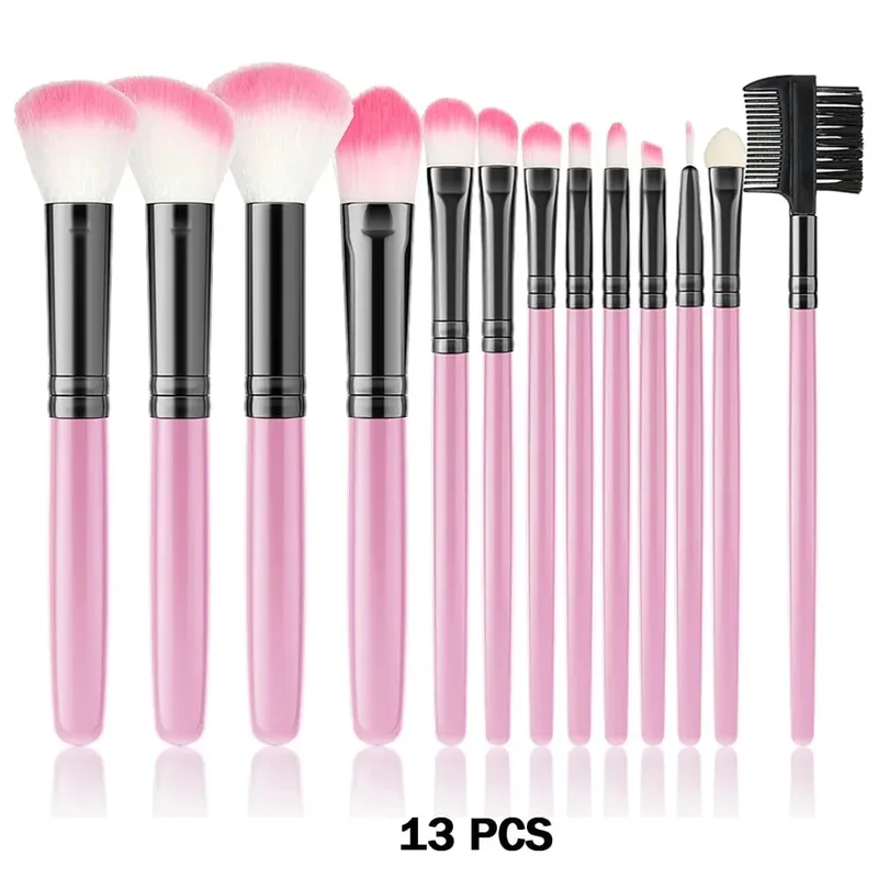 סט מברשות איפור חדש 10/32 יחידות Soft Fluffy Powder Foundation Contour סומק קונסילר צלליות מיזוג סימון כלי יופי