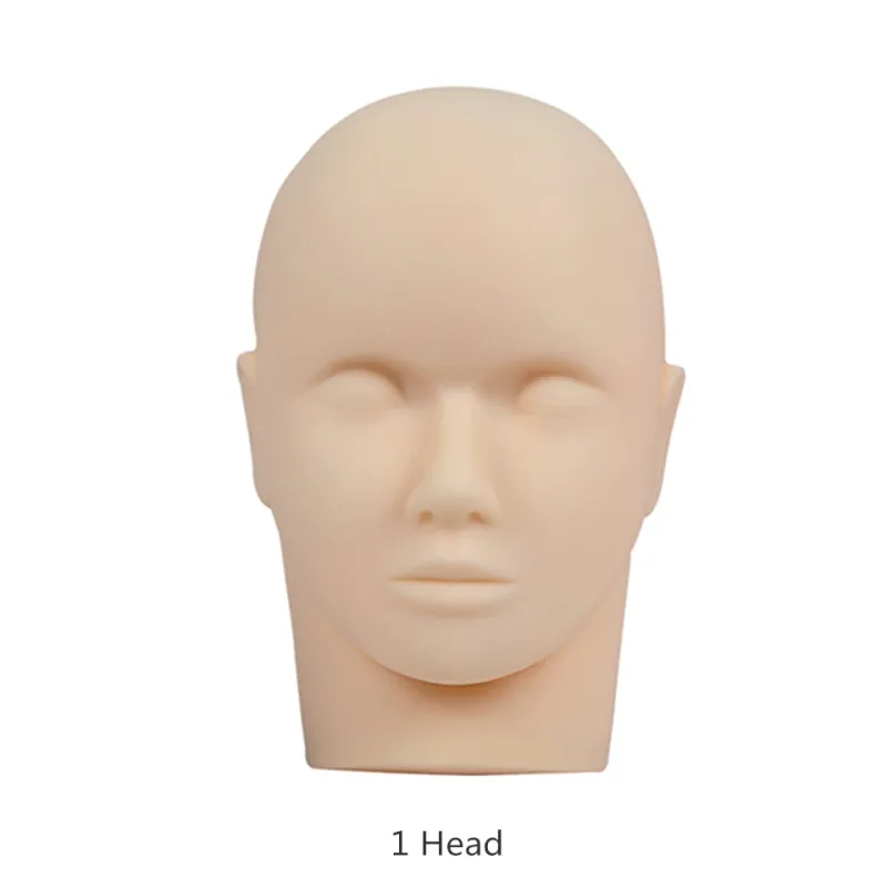 Χονδρική τιμή Εξάσκηση Lashing Eyelashes Mannequin Head Σετ εκπαίδευσης για αρχάριους Καλλυντικά Eye Lash Extension Supplies Mannequin