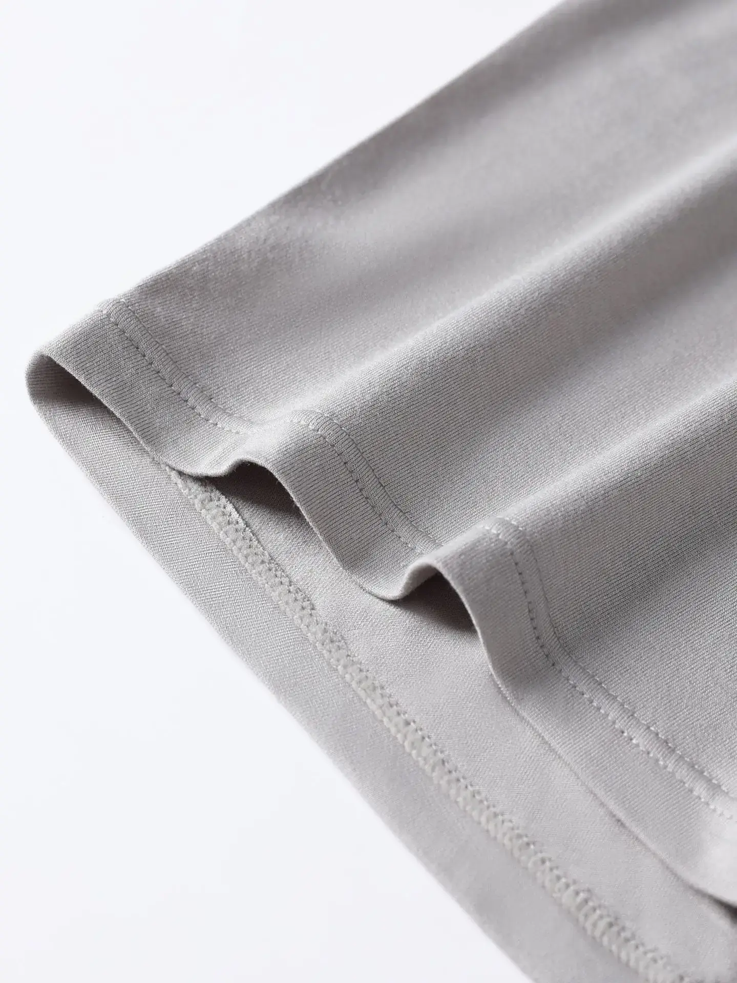 5pcs 95% Bamboo Fiber 5% Spandex Men's Length Long Leg Boxer Classic Design Comfortflex Waistband Underwear Man Sports